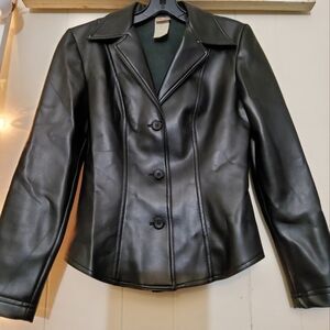 Vintage pleather jacket